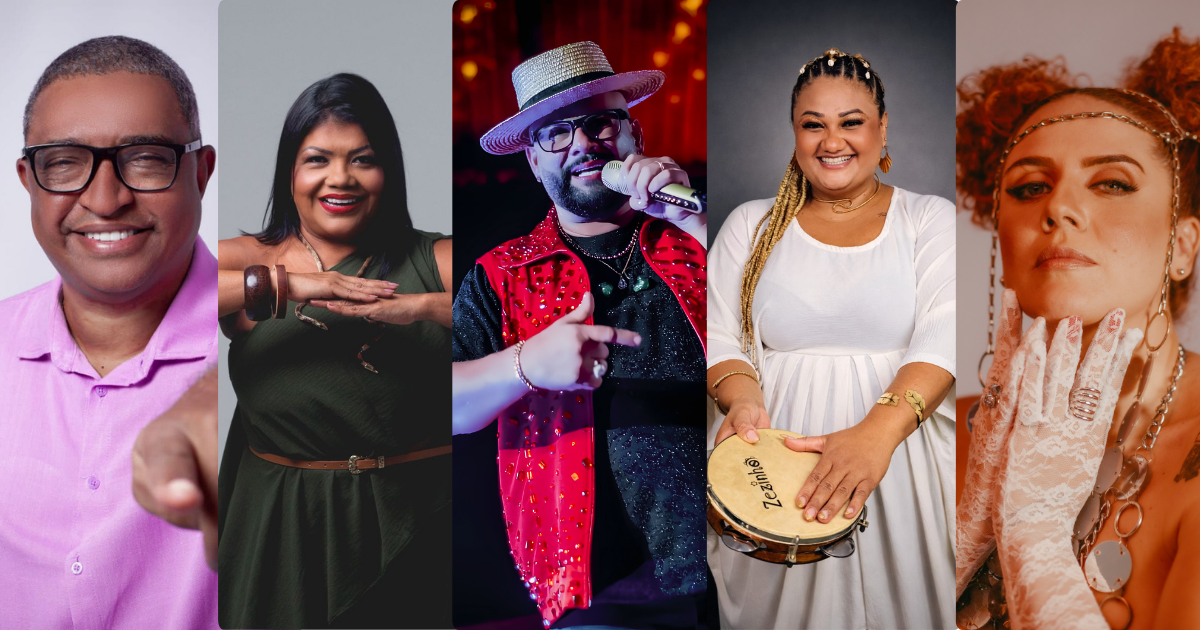 Banda Quintal de São Jorge e James Rios recebem convidados especiais em noite de ‘Samba do Meu Jeito’