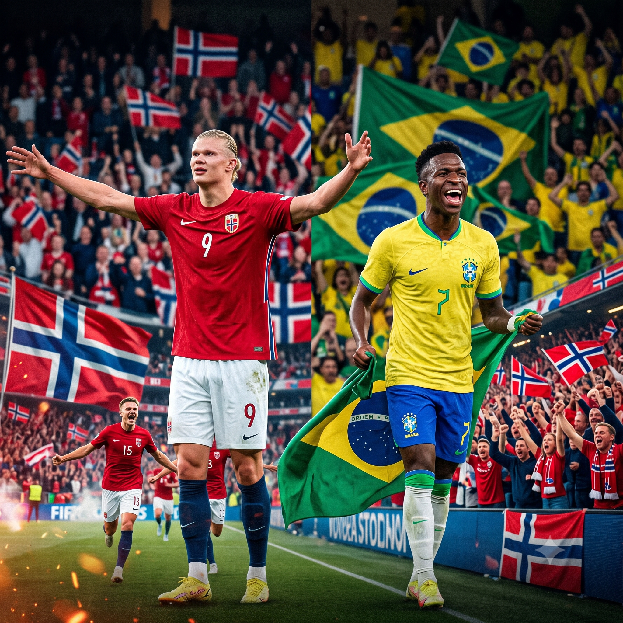 Noruega vence Costa do Marfim e garante duelo contra Brasil nas oitavas
