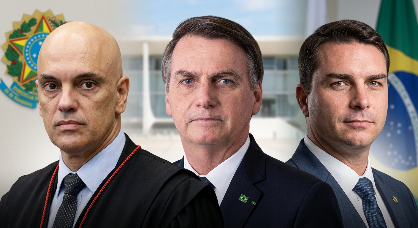 Visitas a Jair Bolsonaro são liberadas pelo STF, mas veto a Flávio Bolsonaro segue valendo