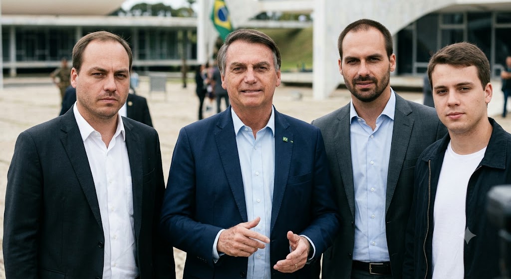 Após descumprimento de cautelares, Moraes veta presença dos filhos na casa de Bolsonaro no Dia dos Pais