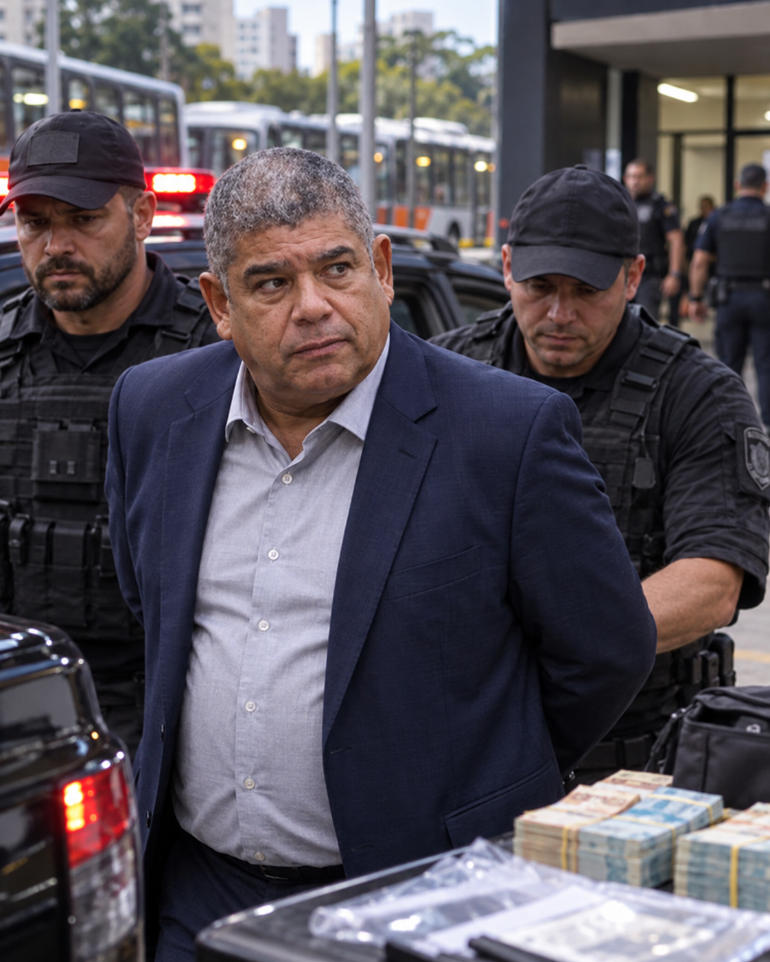 Alvo de operação sobre atuação do PCC nos ônibus de SP, Milton Leite se entrega à polícia