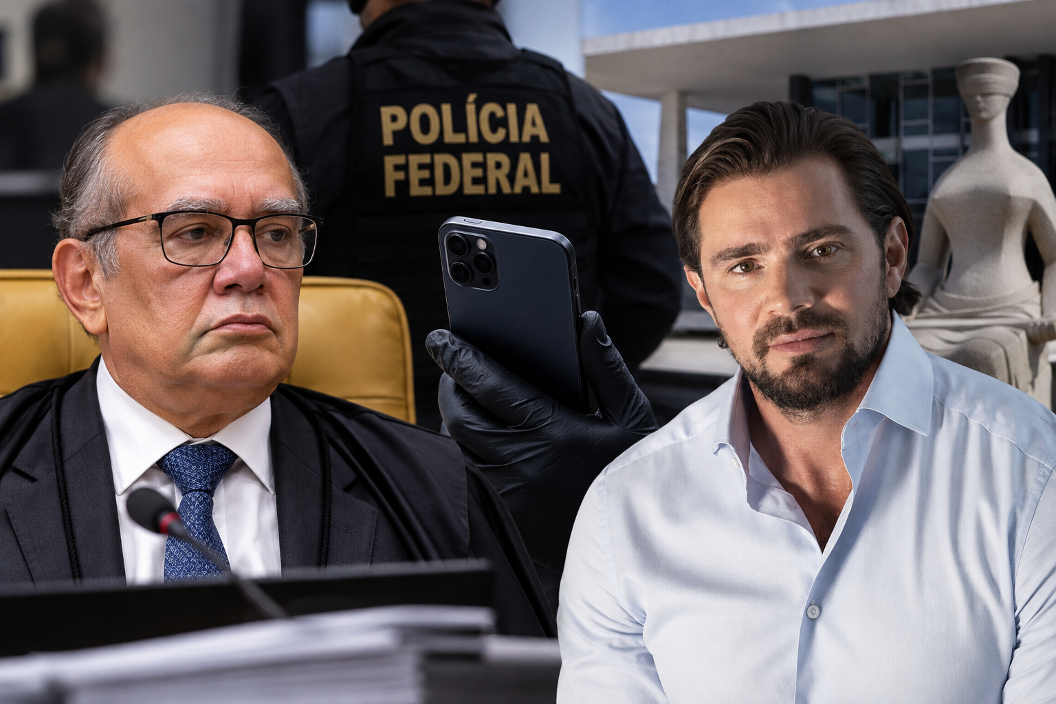Caso Master: Gilmar exige acesso integral a dados extraídos do celular de Vorcaro
