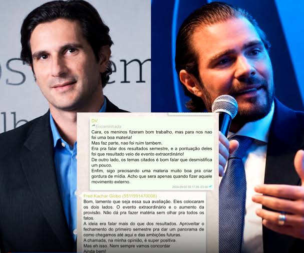 ‘Globo’ demite Frederic Kachar após revelação de intimidade com Vorcaro