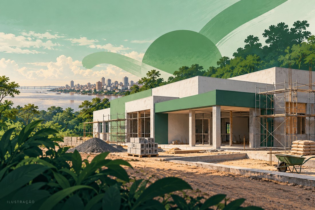 Caps AD II está em construção na zona Norte de Manaus