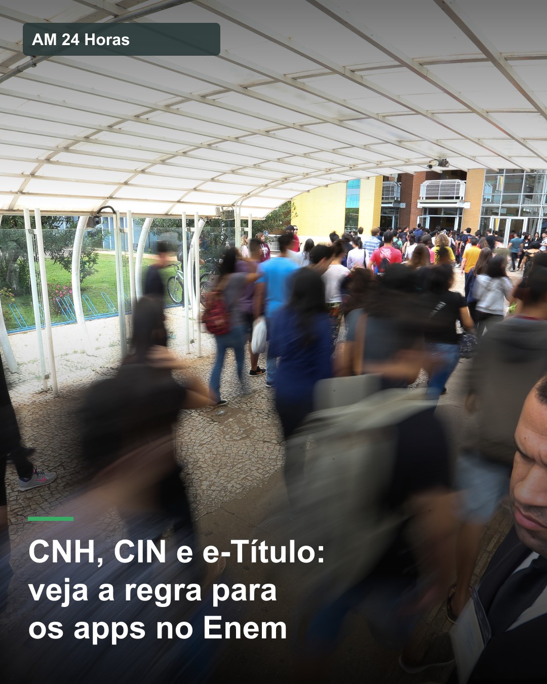 Enem aceita CNH, CIN e e-Título nos aplicativos oficiais