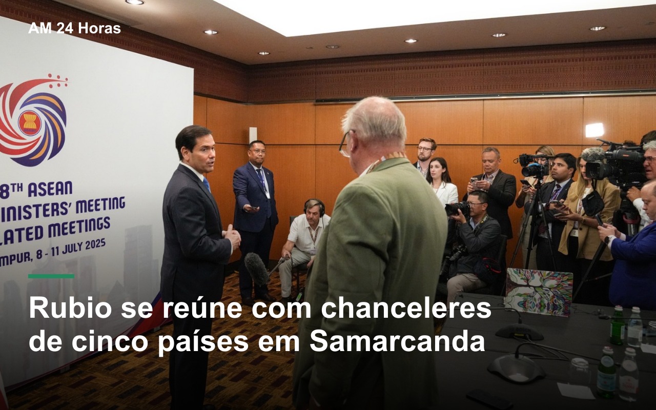 Rubio reúne cinco chanceleres da Ásia Central em Samarcanda