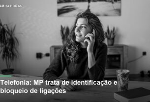 Foto de apoio de uso de celular, em composição sobre regras para chamadas telefônicas; não representa vítima nem autor de fraude.